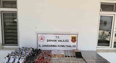 Şırnak'ta 16,7 milyon liralık uyuşturucu ve gümrük kaçağı malzeme ele geçirildi