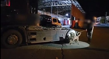 Şırnak'ta zehir yüklü tır uygulama noktasında yakalandı
