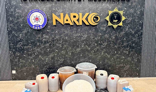 Şişli'de uyuşturucu operasyonu: 239 kilo uyuşturucu ele geçirildi