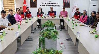 Stajyer öğrencilere kurum tanıtımı yapıldı