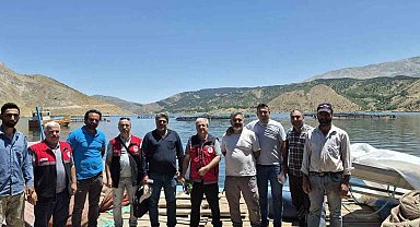 Su ürünleri yetiştiricilik tesislerinde denetim ve bilgilendirme çalışması
