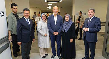 Süleyman Soylu, Samsun Şehir Hastanesi'nde hastaları ziyaret etti