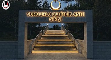 Sungurlu Şehitliği baştan sona yenileniyor