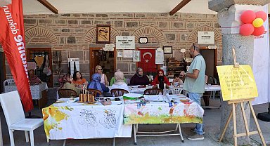 Tarihi Kurşunlu Han'da kaligrafi sanatı yeniden hayat buldu