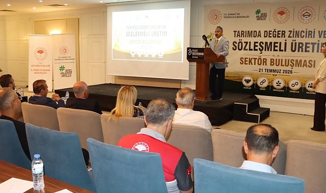 Tarım sektör temsilcileri bir araya geldi