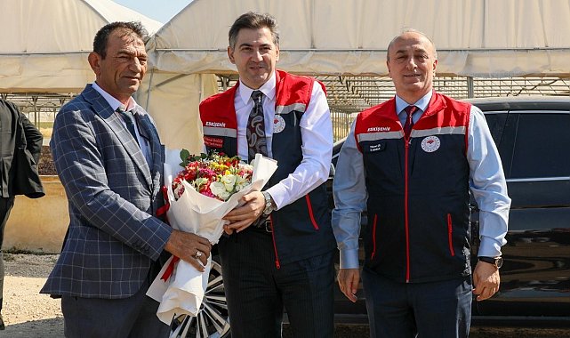 Tarım ve Orman Bakan Yardımcısı Bağcı Eskişehirli üreticilerle bir araya geldi