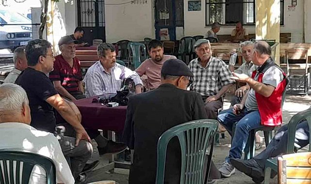 Tarla Faresi ihbarlarına yerinde inceleme, üreticilere destek