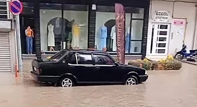 Tavşanlı'da sağanak hayatı olumsuz etkiledi
