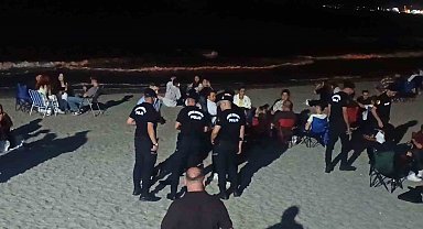 Tekirdağ Emniyeti kumsallarda huzur mesaisini sürdürüyor