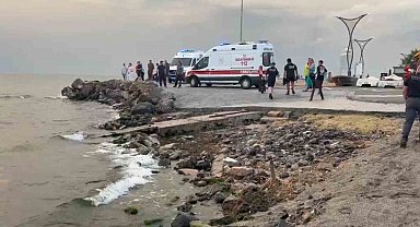 Tekirdağ'da denizde bir kişinin kaybolduğu ihbarı ekipleri seferber etti