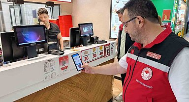 Tekirdağ'da gıda işletmelerinde alerjen denetimi
