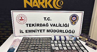Tekirdağ'da uyuşturucu operasyonları: 110 şüpheliye işlem, 9 tutuklama