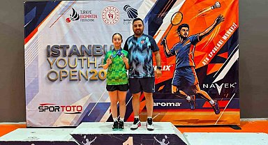 Tekirdağlı milli badmintoncudan altın ve bronz madalya