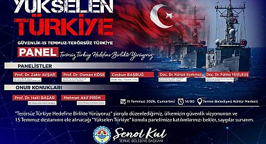 Terme'de "Yükselen Türkiye" paneli düzenlenecek
