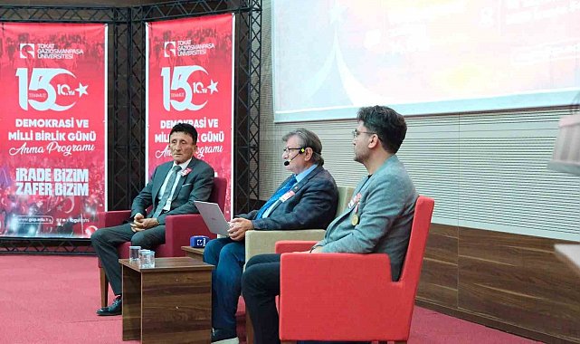 TOGÜ'de demokrasi destanı tanıklıklarla anlatıldı