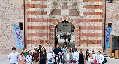 TOGÜ'de Türkçe öğrenen uluslararası öğrenciler Tokat'ın kültürel mirasını keşfetti