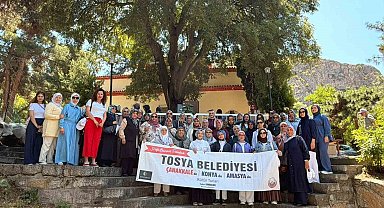 Tosya'da yaşayan bin 600 vatandaş ücretsiz turla Amasya'yı gezdi