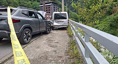 Trabzon'da trafik kazası: 7 Arap turist yaralı