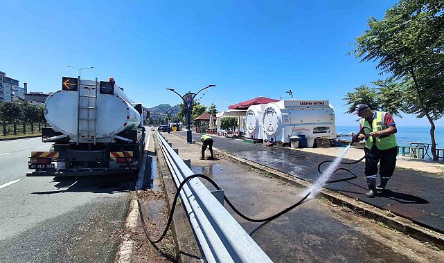 Trabzon'da yaz temizliği