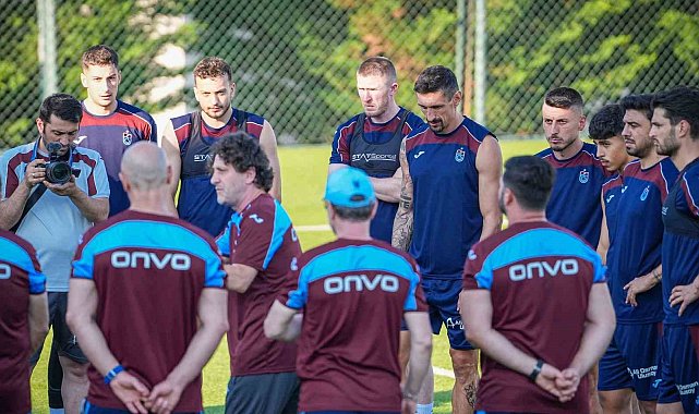 Trabzonspor, yeni sezon hazırlıklarını sürdürdü