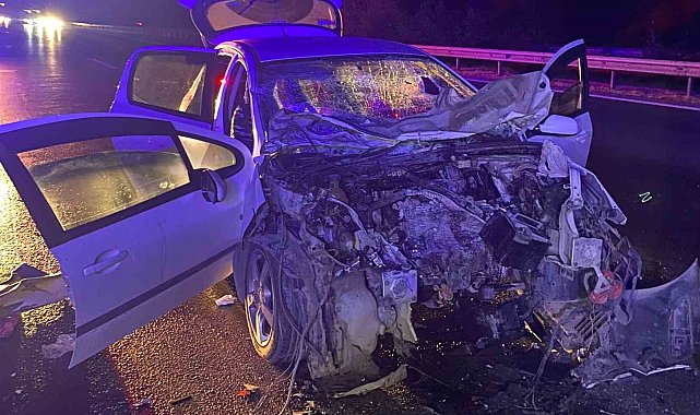 Trafik kazasında bir kişi hayatını kaybetti