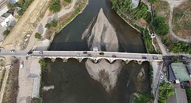 Tunca Nehri alarm veriyor: Sular çekildi, kirlilik gün yüzüne çıktı