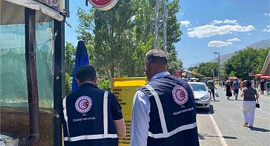 Tunceli'de turistik işletmelere sıkı denetim, 6 firmaya idari yaptırım