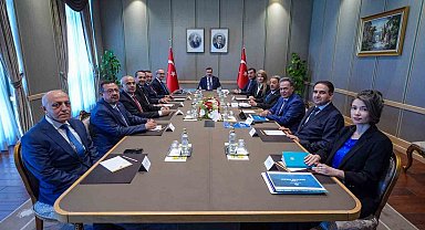 Turgut Özal Tıp Merkezi'nin ihtiyaçları Cumhurbaşkanı Yardımcısı Cevdet Yılmaz'a aktarıldı