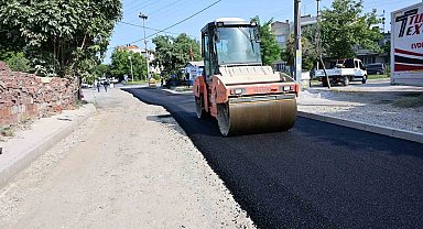 Turgutlu'da asfalt seferberliği sürüyor