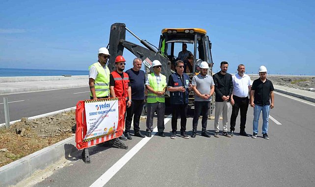 Türkeli Çevre Yolu Aydınlatma Projesi başladı