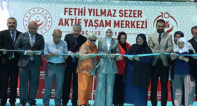 Türkiye'de bir ilk olan Fethi Yılmaz Sezer Aktif Yaşam Merkezi hizmete açıldı