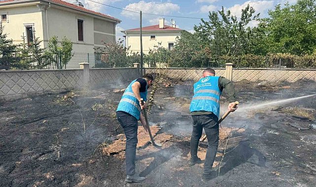 Ülkü Ocakları Kayseri İl Başkanlığı'ndan yangın duyarlılığı