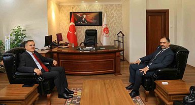 Vali Akbıyık'tan Cumhuriyet Başsavcısı Kayaközü'ne 'Hayırlı Olsun' ziyareti