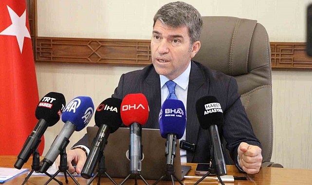 Vali Bakan verileri açıkladı: Huzur şehri Amasya'da asayiş olayları azaldı