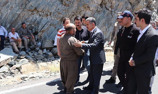 Vali Ekici, Habur Çayı'ndaki arama çalışmalarını yerinde inceledi