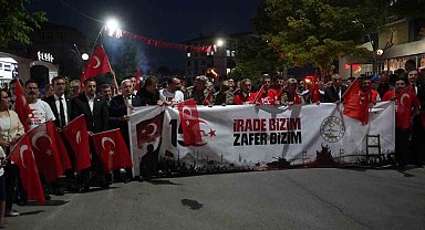 Vali Ekici: "15 Temmuz hain darbe girişimi milletin iradesiyle tarihe gömüldü"