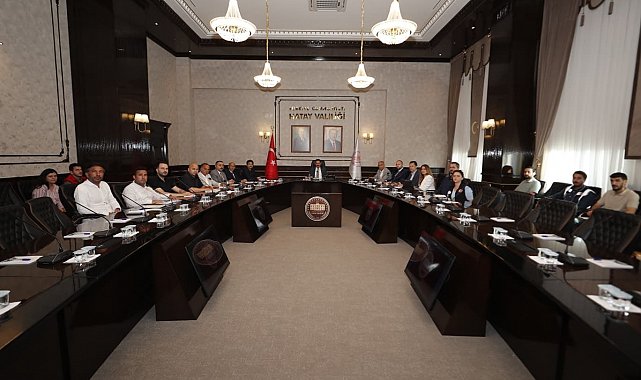 Vali Masatlı başkanlığında Antakya tarihi kent merkezi toplantısı gerçekleştirildi