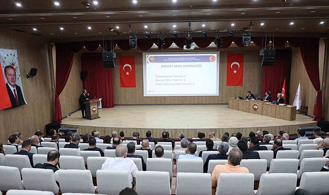 Vali Masatlı başkanlığında il koordinasyon kurulu toplantısı gerçekleştirildi