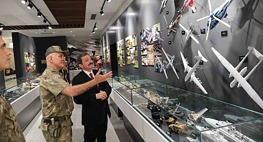 Vali Tavlı, askeri eğitim alanlarını inceledi