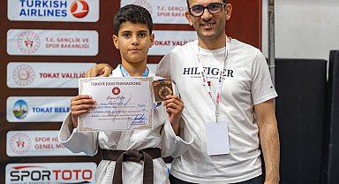 Vanlı judocu Resul Eymen Kaya, Türkiye üçüncüsü oldu