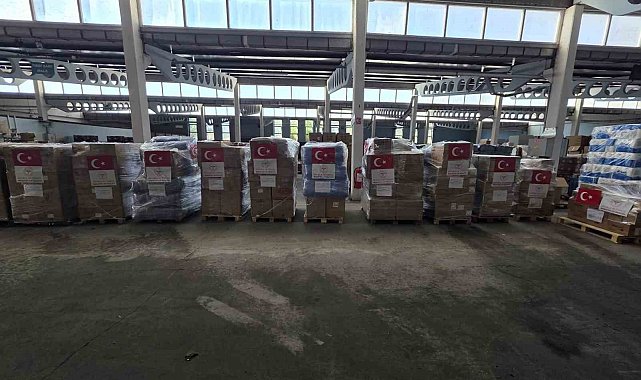 Venezuela'ya 16,4 ton insani yardım malzemesi yola çıktı