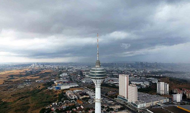 Yağmur bulutları görüntülendi