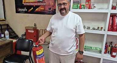 Yangın söndürme cihazlarına düzenli bakım ve eğitim önemli