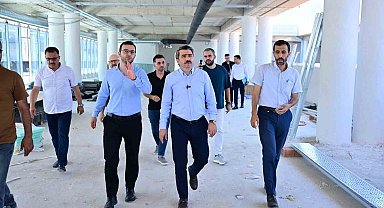 Yavuzselim pazaryeri'nde çalışmalar devam ediyor