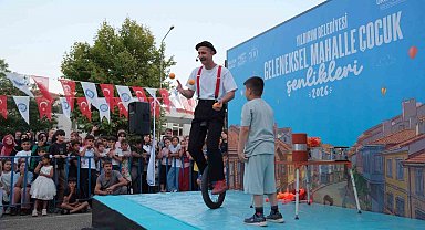 Yıldırım'da sokaklar şenlendi