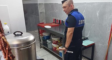 Zabıta ekiplerinden döner salonlarına denetim