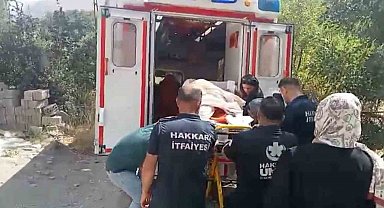 140 kiloluk hasta için itfaiye ekipleri seferber oldu