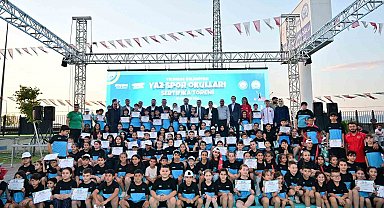 16 branştan 36 bin çocuk spor eğitim aldı