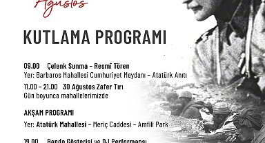 30 Ağustos Zaferi Ataşehir'de coşkuyla kutlanacak