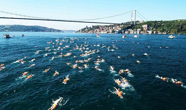38. Boğaziçi Kıtalararası Yüzme Yarışı tamamlandı